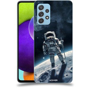 ACOVER Kryt na mobil Samsung Galaxy A52 A525F s motivem Kosmonaut