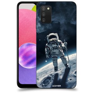 ACOVER Kryt na mobil Samsung Galaxy A03s A037G s motivem Kosmonaut