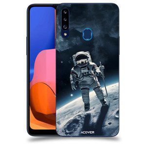 ACOVER Kryt na mobil Samsung Galaxy A20s s motivem Kosmonaut