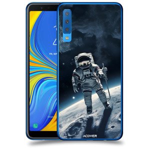 ACOVER Kryt na mobil Samsung Galaxy A7 2018 A750F s motivem Kosmonaut