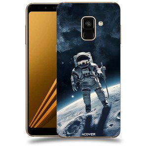 ACOVER Kryt na mobil Samsung Galaxy A8 2018 A530F s motivem Kosmonaut