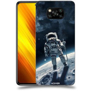 ACOVER Kryt na mobil Xiaomi Poco X3 s motivem Kosmonaut
