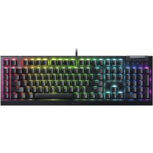 Razer BlackWidow V4 X Green Switch US herní klávesnice černá