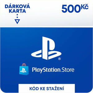 PlayStation Store - Dárková karta 500 Kč (digitální verze)