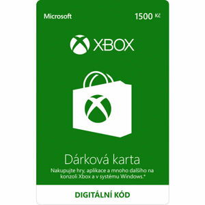 Xbox Live - kredit 1500 Kč (digitální verze)