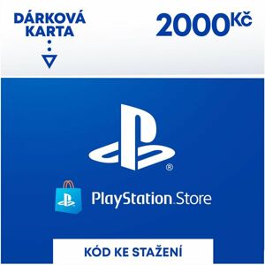 PlayStation Store - Dárková karta 2000 Kč (digitální verze)