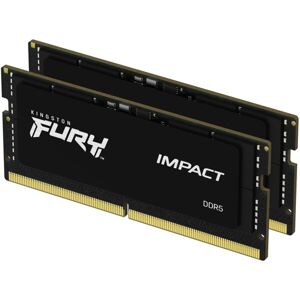 Kingston Fury Impact 64GB 4800MHz CL38 DDR5 SO-DIMM (2x32) Black