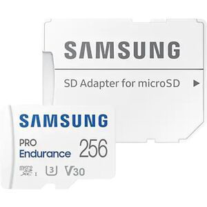 Samsung micro SDXC 256GB PRO Endurance + SD adaptér