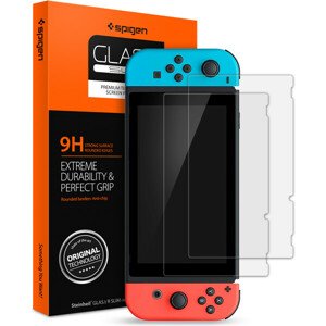 Spigen Glass tR SLIM tvrzené sklo pro Nintendo Switch (2 Pack)