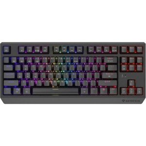 Genesis THOR 230 TKL RGB bezdrátová mechanická klávesnice černá Outemu Silent Lemon