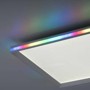 Leuchten Direkt LED stropní světlo Galactica, CCT, RGB 45x45cm