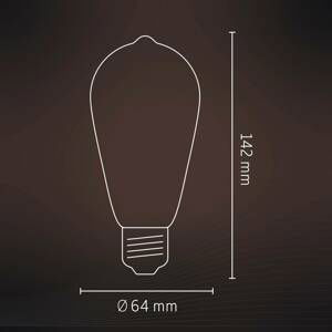 Calex Calex E27 ST64 3,5W LED filament zlatá 821 dim