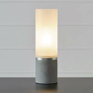 Markslöjd Stolní lampa Molo základna beton, sklo výška 40cm