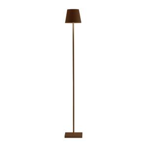 Zafferano Zafferano Poldina L stojací lampa aku IP54 corten