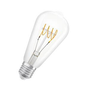 OSRAM OSRAM Classic LED rustikální E27 4,8W 827 čirá dim