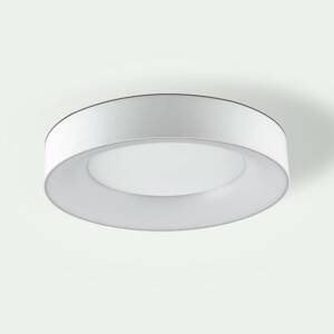 EVN LED stropní světlo Sauro, Ø 40 cm, bílá