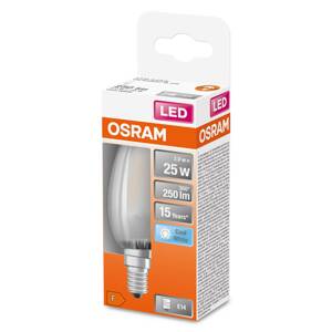 OSRAM OSRAM LED svíčka E14 Classic B 2,5W 4000K matná