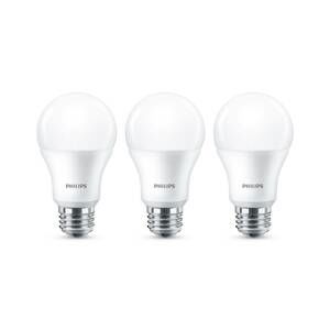 Philips Philips E27 LED žárovka A60 8W 2700K matná set 3ks