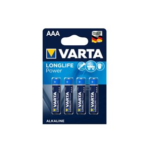 Baterie Varta AAA – Longlife Power - blistr 4ks