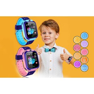 Dětské chytré hodinky s kamerou a GPS lokátorem