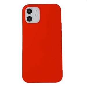 Devia kryt Nature Series Silicone Case pro Apple iPhone 12 mini, červené