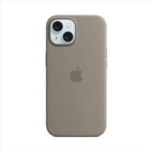 Apple iPhone 15 Plus Silicone Case with MagSafe - Clay