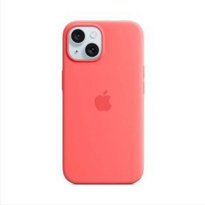 Apple iPhone 15 Plus Silicone Case with MagSafe - Guava