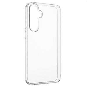 FIXED TPU Gelové pouzdro Slim AntiUV pro Samsung Galaxy S23 FE, transparentní