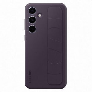 Pouzdro Silicone Grip Cover pro Samsung Galaxy S24 Plus, dark violet