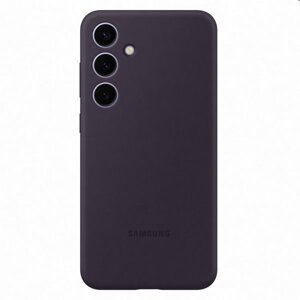 Pouzdro Silicone Cover pro Samsung Galaxy S24 Plus, dark violet