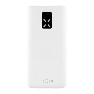 FIXED Zen 20 Powerbank with LCD display and PD 20W output, 20,000 mAh, white, vystavený, záruka 21 měsíců