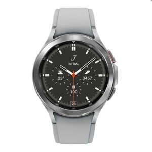 Samsung Galaxy Watch4 Classic LTE 46mm, silver, vystavený, záruka 21 měsíců