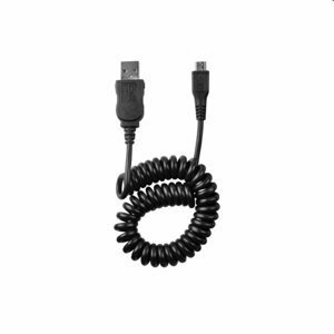 MicroUSB kabel flexibilní - 1 meter, black