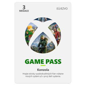 Xbox Game Pass 3 měsíční předplatné