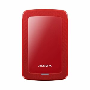 A-Data HDD HV300, 2TB, USB 3.2 (AHV300-2TU31-CRD), Red