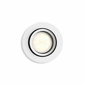 LED externí rozšiřující zapuštěné bodové světlo Philips Hue Milliskin 5.5W, White Ambiance