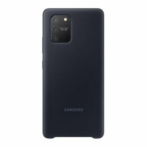 Pouzdro Samsung Silicone Cover EF-PG770TBE pro Samsung Galaxy S10 Lite - G770F, Black