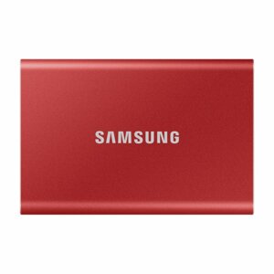 Samsung SSD T7, 2TB, USB 3.2, red