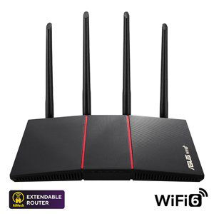 ASUS RT-AX55 dvojpásmový Wi-Fi 6 router