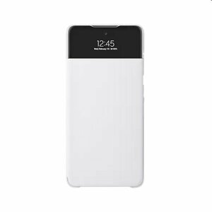 Pouzdro S View Cover pro Samsung Galaxy A72 - A725F, white (EF-EA725PW)