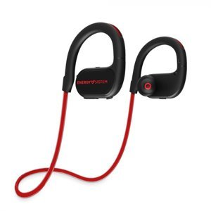Energy Earphones BT Running 2, Bluetooth sluchátka, neonově červené