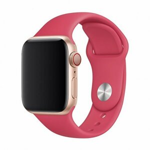 Sportovní náhradní řemínek Devia Deluxe Series pro Apple Watch 44mm, červený