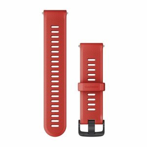 Garmin Quick Release silikonový řemínek 22 mm, magma red