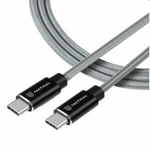 Tactical kevlarový USB-C/USB-C kabel (100W), 2m