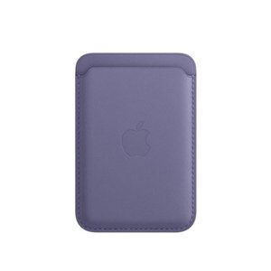 iPhone Leather Wallet with MagSafe, wisteria