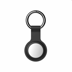 Silikonové púzdro Joyroom s karabinkou pro Apple AirTag, black