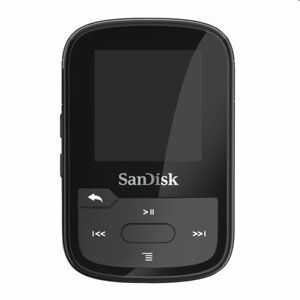 Přehrávač SanDisk MP3 Clip Sport Plus 32 GB, černý