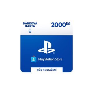 PlayStation Store - dárkový poukaz 2000 Kč