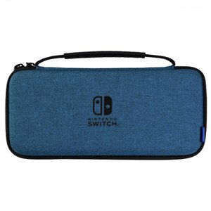 HORI lehké pevné pouzdro Slim pro Nintendo Switch OLED, modré