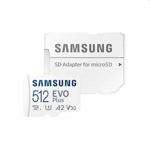 Samsung EVO Plus Micro SDXC 512GB (2021) + SD adaptér